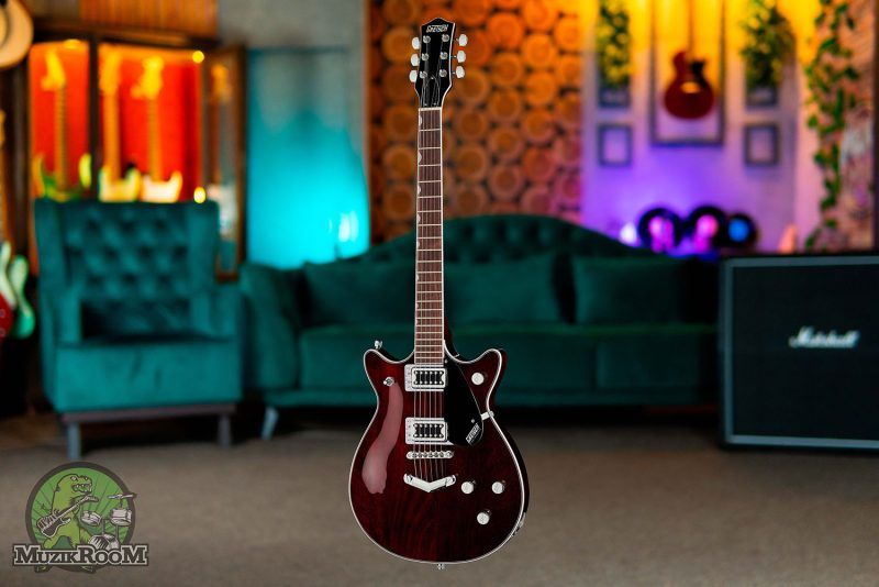Gretsch G5222 Electromatic Double Jet BT V-Stoptail Walnut Satin