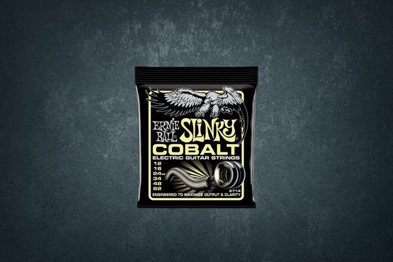 Ernie Ball 2714 - струны для эл.гитары Cobalt Mammoth Slinky (12-62)