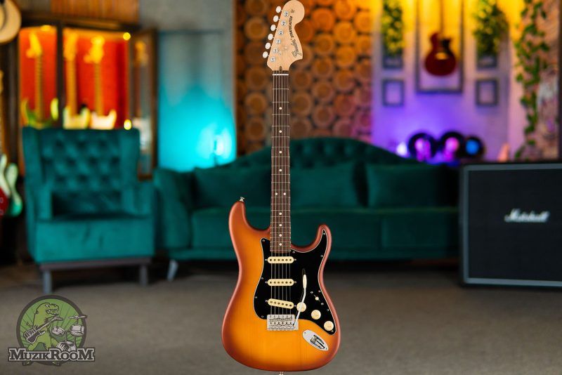 Fender American Performer Stratocaster Timber RW Honey Burst