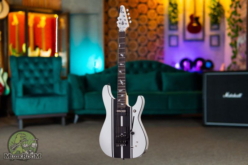 Schecter DJ Ashba Satin White