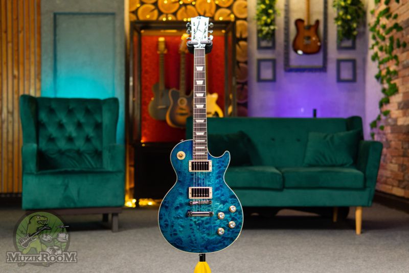 Gibson Les Paul Standard '60s AAA Quilted Maple Ocean Water Perimeter