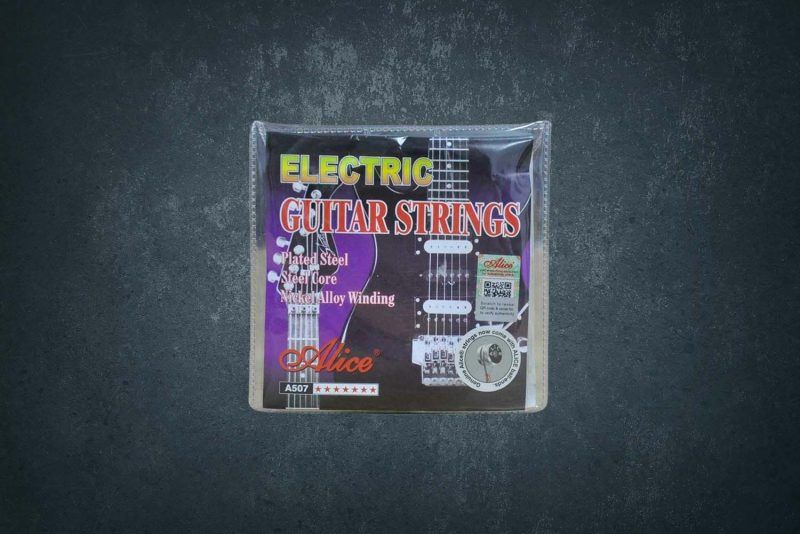 ALICE A507-L стальные струны для электрогитары в никелевой оплетке, 10-46, Light