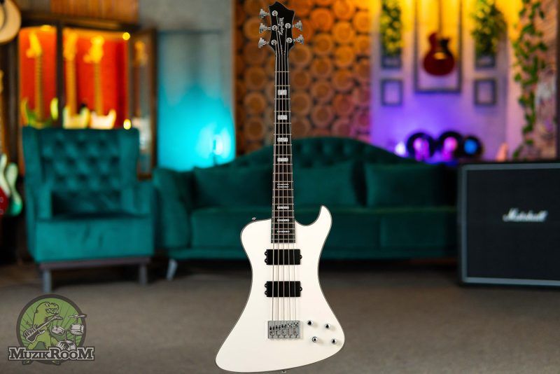 Hagstrom Nekromant 5 White Gloss