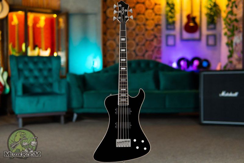 Hagstrom Nekromant 5 Black Gloss