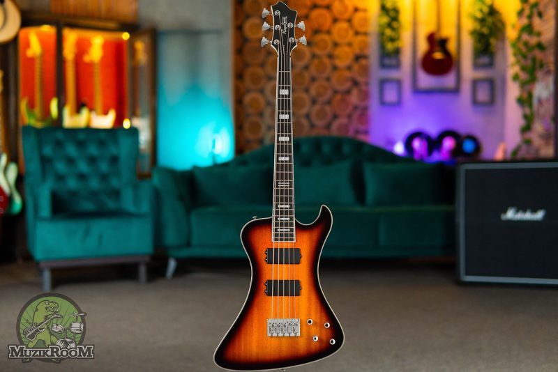 Hagstrom Nekromant 5 Tobacco Sunburst