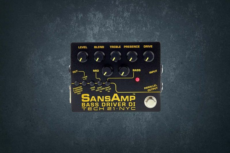 Tech 21 SansAmp Bass Driver DI V2, преамп басовый