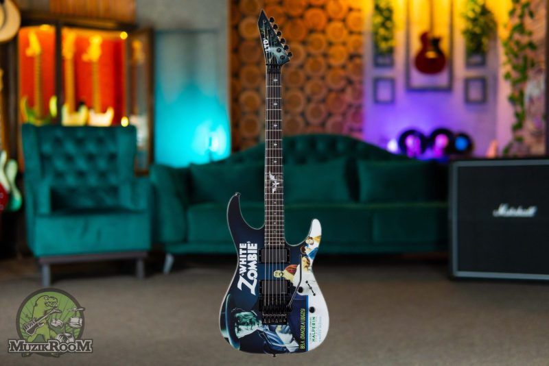 ESP LTD KH White Zombie Kirk Hammett Signature
