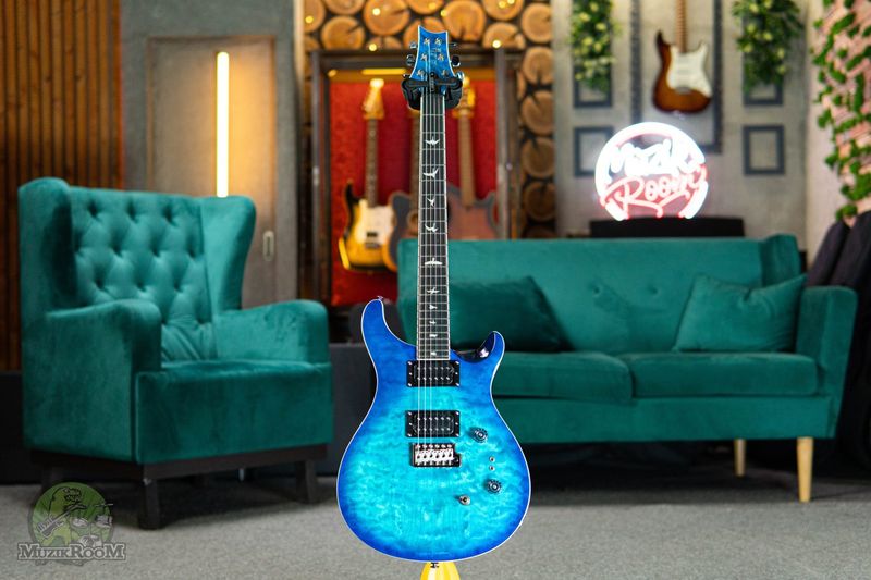 PRS SE Custom 24-08 Quilt Lake Blue