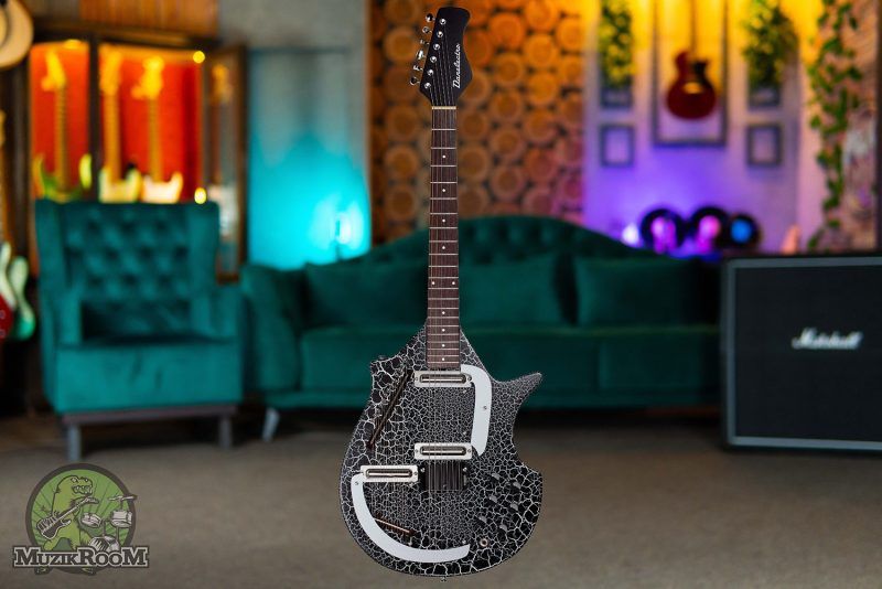 Danelectro Sitar Black Crackle