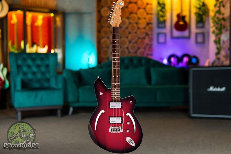 Reverend Airsonic W Metallic Red Burst