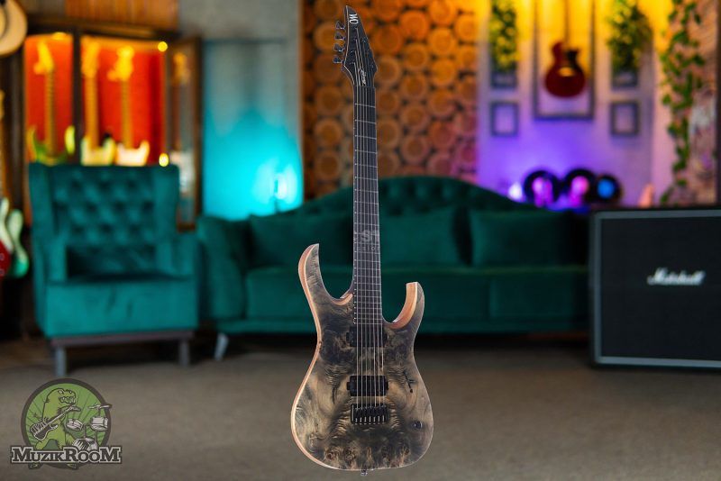 Mayones Duvell Elite 7 Trans Graphite Satin