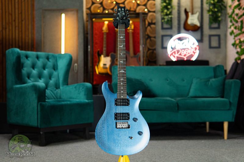PRS SE CE 24 Standard Satin Ice Blue Metallic