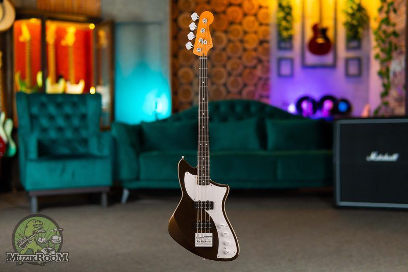 Fender American Ultra II Meteora Bass Texas Tea