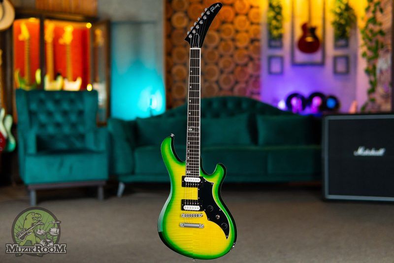 Gibson Victory Figured Top Iguana Burst