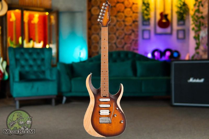 Cort X-700 Triality Open Pore Vintage Burst