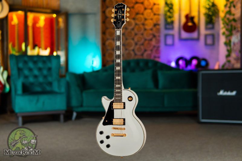 Epiphone Les Paul Custom Alpine White LH