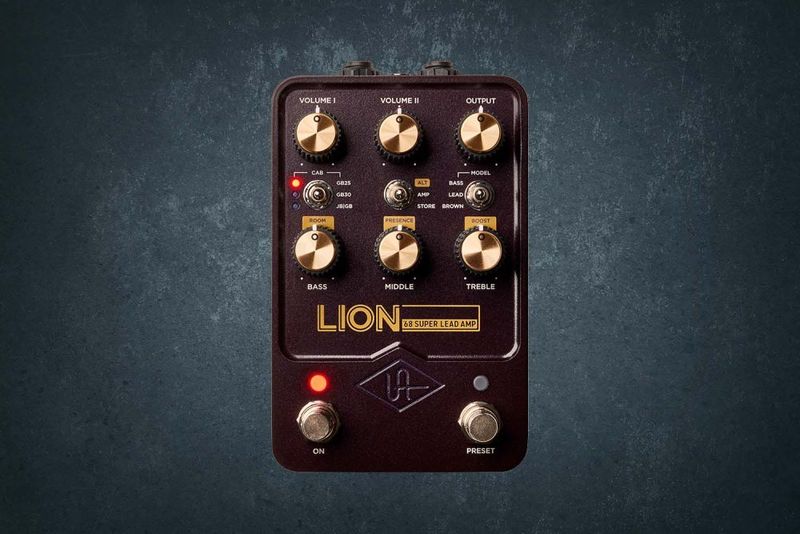 Universal Audio UAFX Lion 68 Super Lead Amp, эмулятор усилителя
