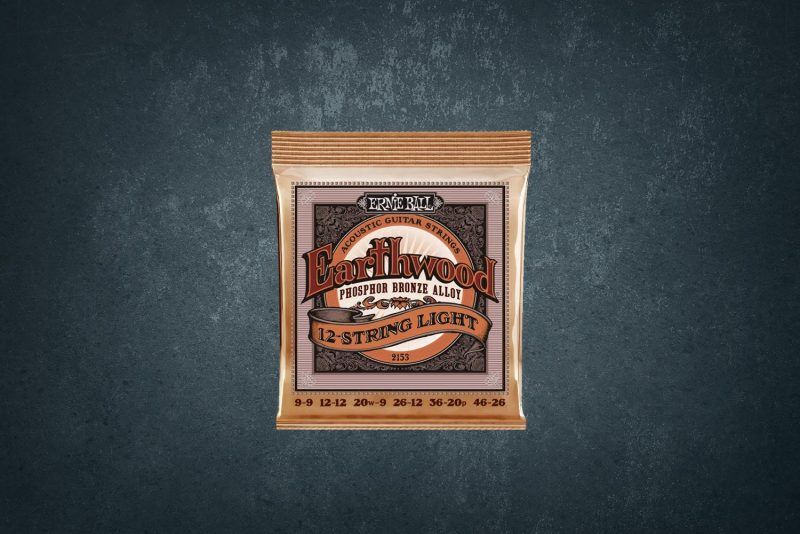 Ernie Ball 2153 Earthwood Phosphor Bronze Light, 9-46