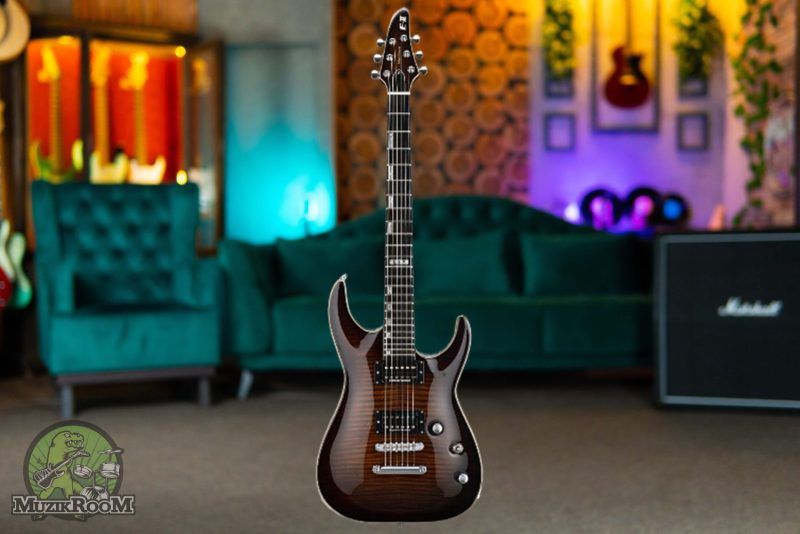 ESP E-II Horizon NT Dark Brown Sunburst