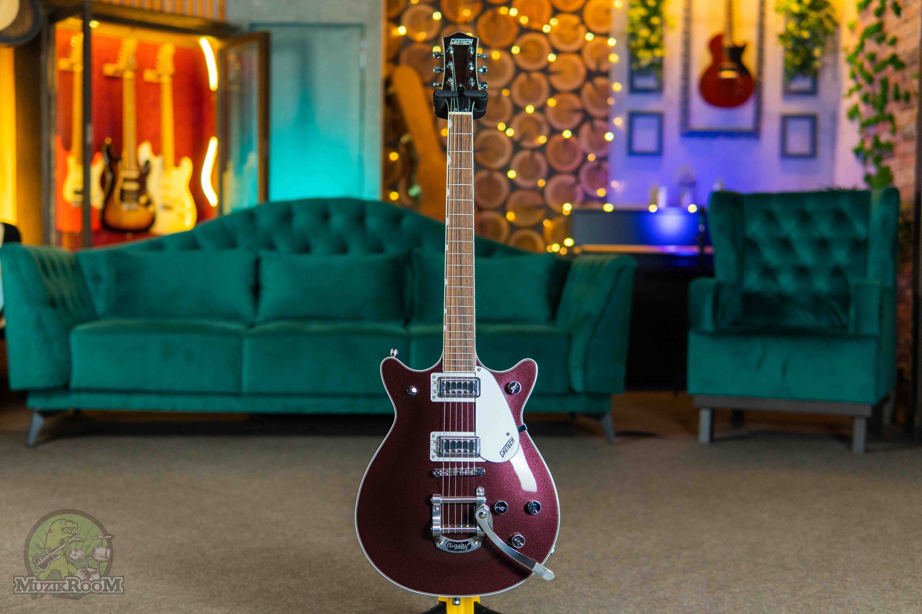 Gretsch G5232T Electromatic Double Jet FT Bigsby Dark Cherry Metallic