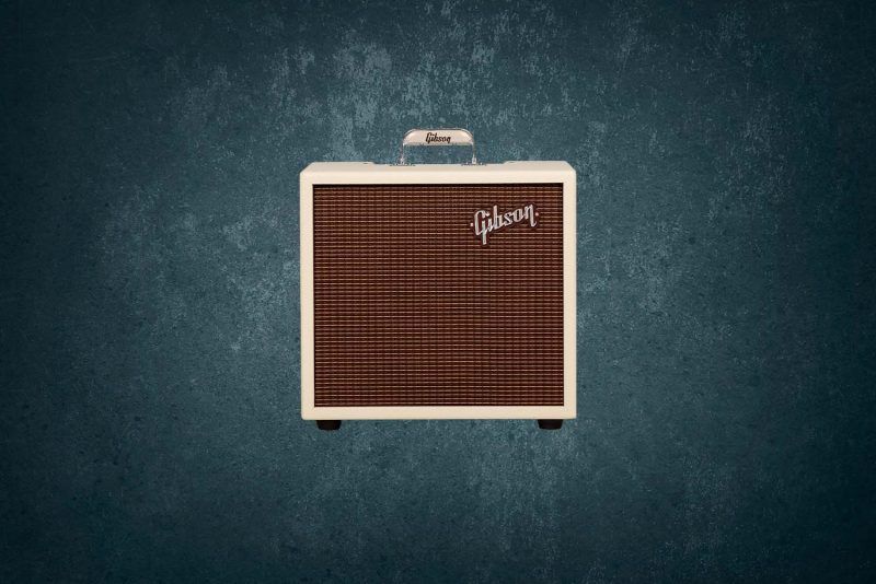 Gibson Falcon 5 1x10" Combo Cream Bronco Oxblood Grille