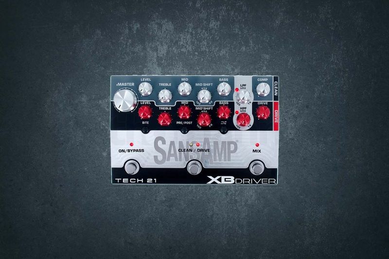 Tech 21 SansAmp XB Driver, педаль