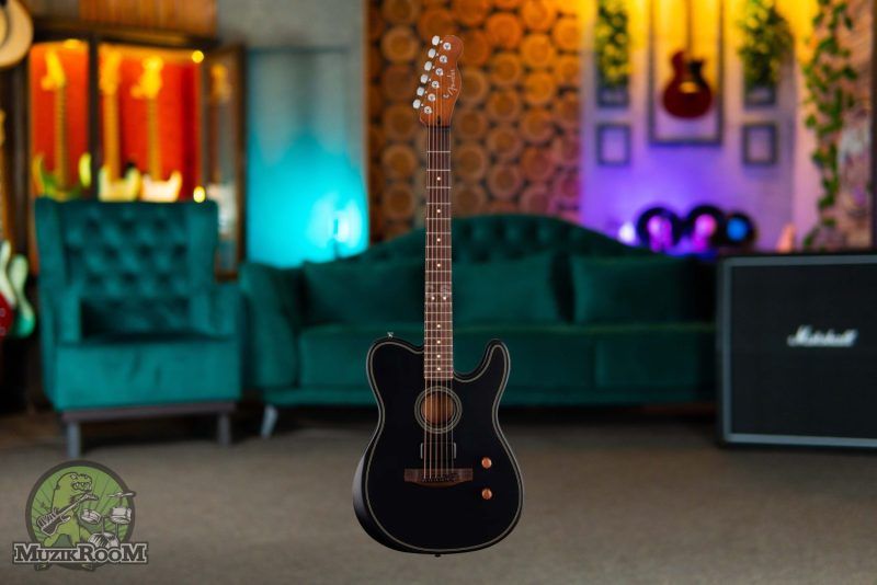Fender Acoustasonic Standard Telecaster Black
