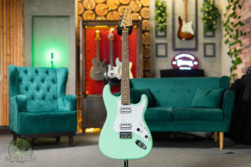 Harley Benton ST Modern Plus HH Surf Green