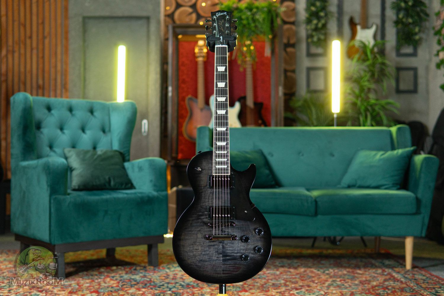 Gibson Les Paul Studio Session Translucent Ebony Burst