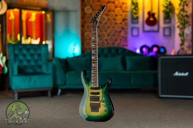 Kramer Guitars SM-1 Figured Caribbean Blue Perimeter