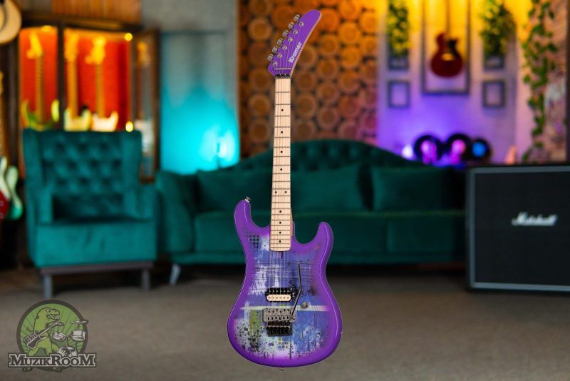 Kramer Guitars The 84 Purple Splatter