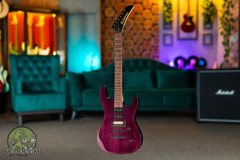 Kramer Guitars Striker Figured HSS Transparent Purple