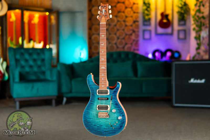 PRS Modern Eagle V Private Stock Blue Steel Glow