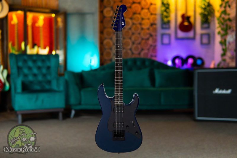 Charvel Pro-Mod Plus So-Cal EVTN6 Ebony Midnight Blue