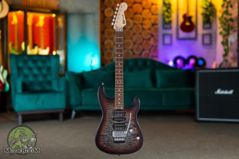 Charvel MJ San Dimas Style 1 PF Midnight Glow