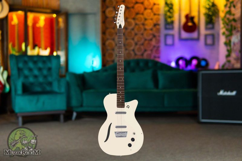 Danelectro 56 Vintage Baritone White