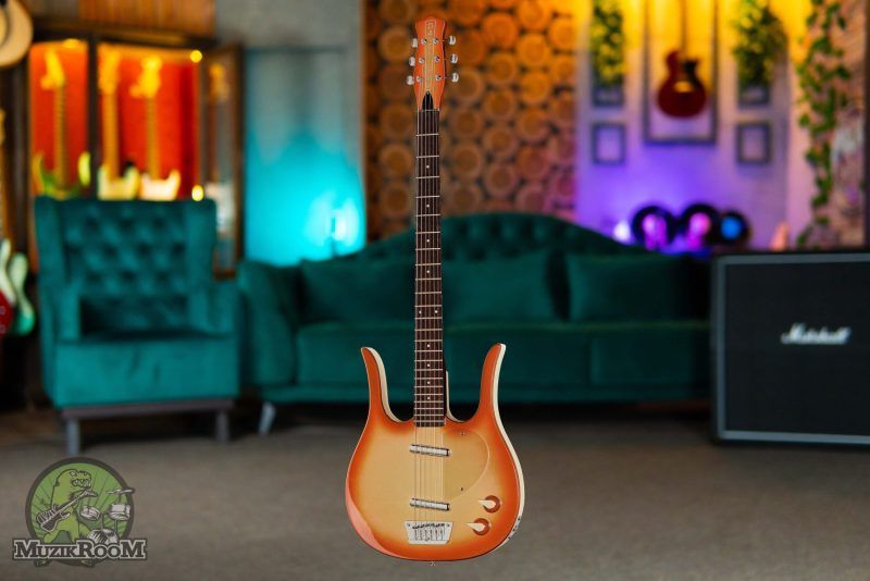 Danelectro 58 Longhorn Baritone Copper Burst