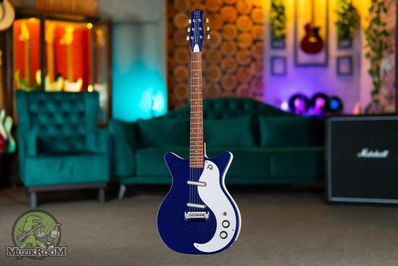 Danelectro 59M NOS+ Blue Metalflake
