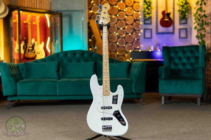 Fender Player Jazz Bass MN Polar White