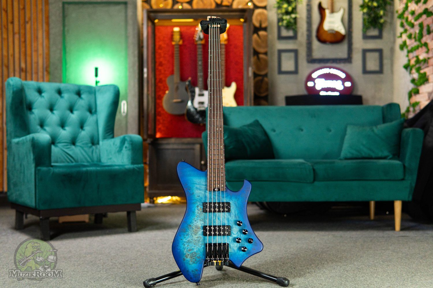Eart Guitars BW-5 Blue Burst