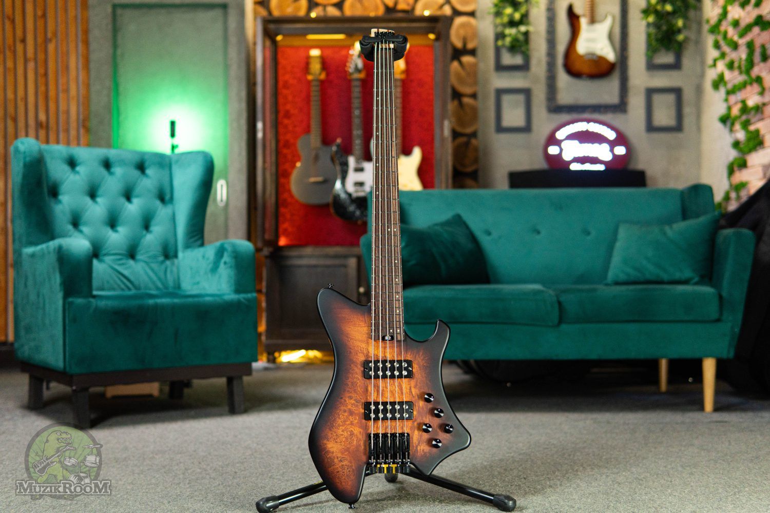 Eart Guitars BW-5 Brown Burst