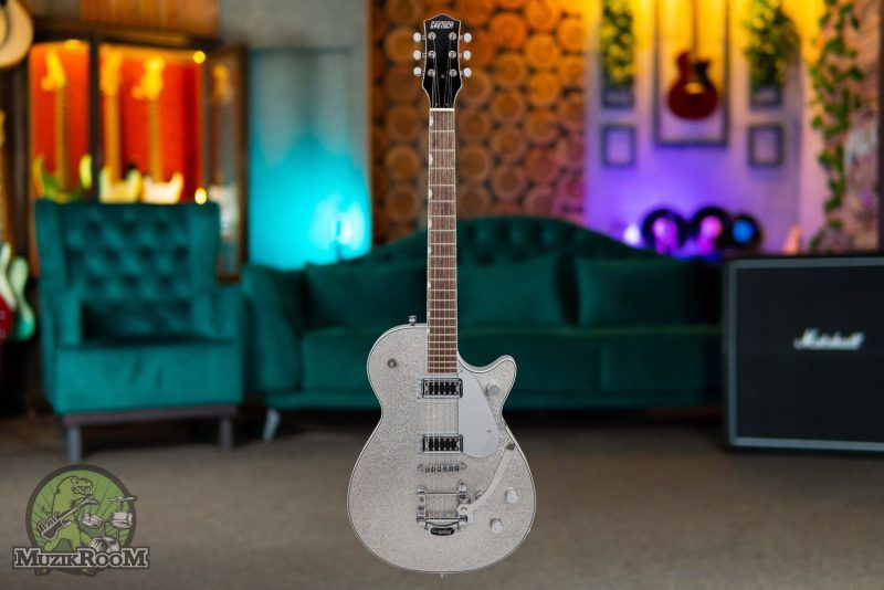 Gretsch Electromatic Sparkle Jet FT Silver Sparkle