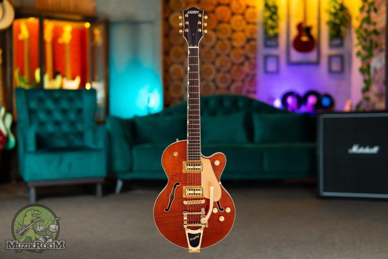 Gretsch Electromatic LTD Broadkaster JR Roundup Orange Stain