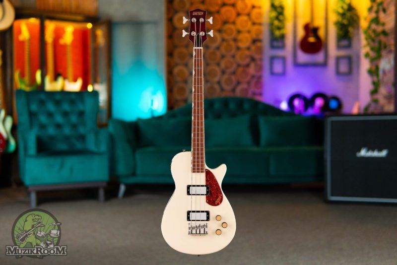 Gretsch Streamliner Jet Club Bass Vintage White