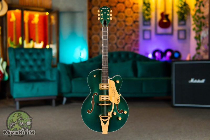 Gretsch Nashville Hollow Body Bigsby Cadillac Green