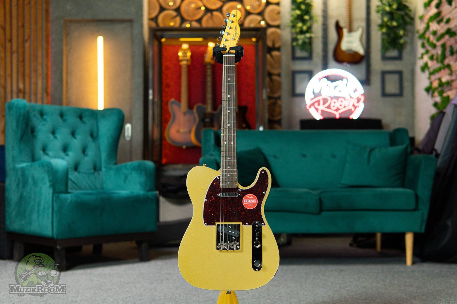 Squier FSR Classic Vibe 60 Custom Telecaster LRL Aztec Gold