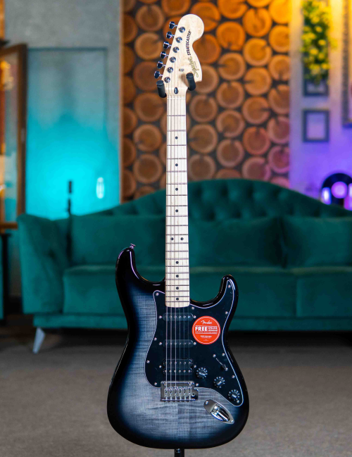 Squier Affinity Stratocaster FMT HSS MN Black Burst