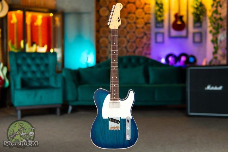 FGN Neo Classic TE 210 SH See Thru Blue Burst