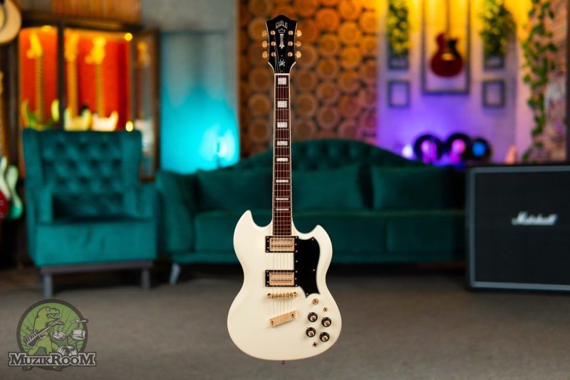 Guild Polara Kim Thayil Vintage White