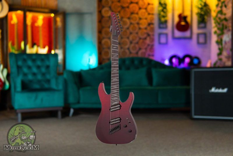 Schecter Reaper 7 Elite Blood Burst